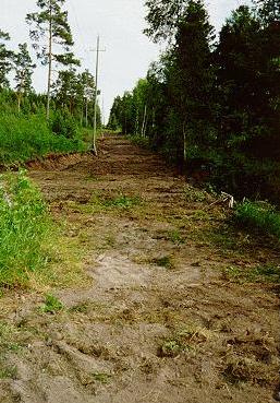 vägen börjar ta form