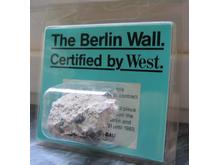 Original stone from the Berlin Wall. Started to build in 1961 and tear downs in 1989.