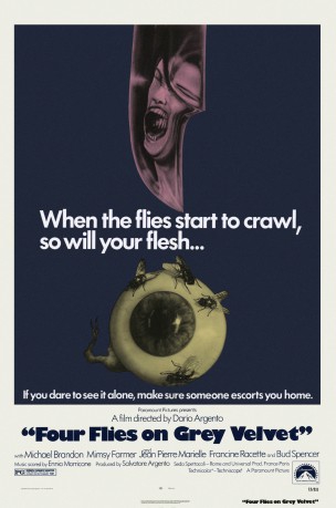 poster Four Flies on Grey Velvet&nbsp;&nbsp;(1971)