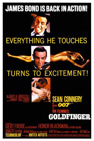 poster Goldfinger&nbsp;&nbsp;(1964)