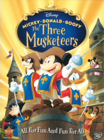poster Mickey, Donald, Goofy: The Three Musketeers&nbsp;&nbsp;(2004)