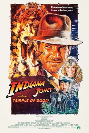 poster Indiana Jones and the Temple of Doom&nbsp;&nbsp;(1984)