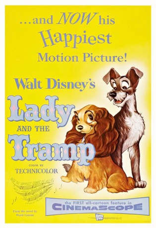 poster Lady and the Tramp&nbsp;&nbsp;(1955)