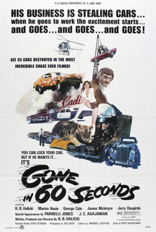 poster Gone in 60 Seconds&nbsp;&nbsp;(1974)