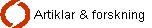  Artiklar & forskning