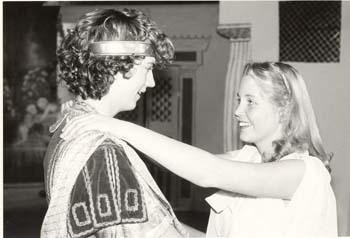 Johan Mansnerus, Ålands Lucia 1984 Johanna Helander.